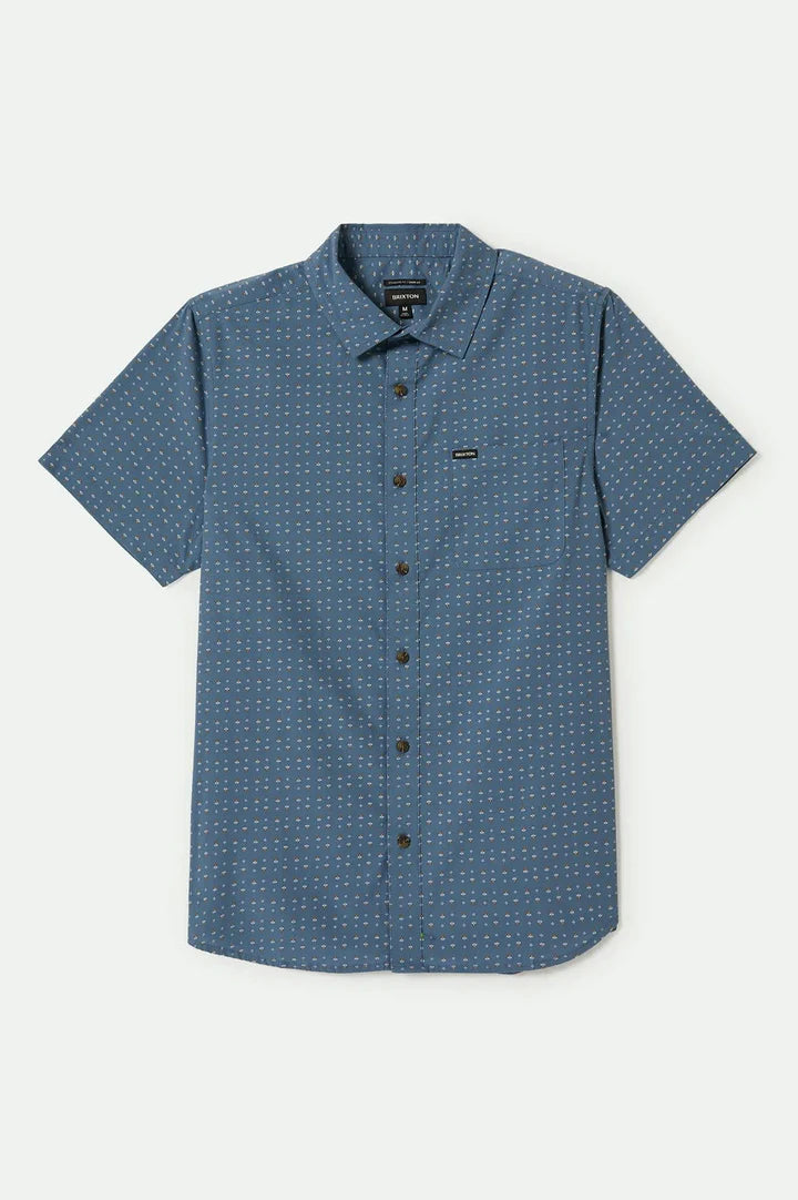 Brixton - Buttom up - Charter Print S/S Shirt