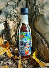 MTHELL - AIL EN NOIR ET BLANC - SAUCE OFFICIELLE DU FESTIVAL DU PIMENT FORT (6/10) - 150ml