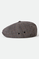 Brixton - Brood Snap Hat - Grey/Black