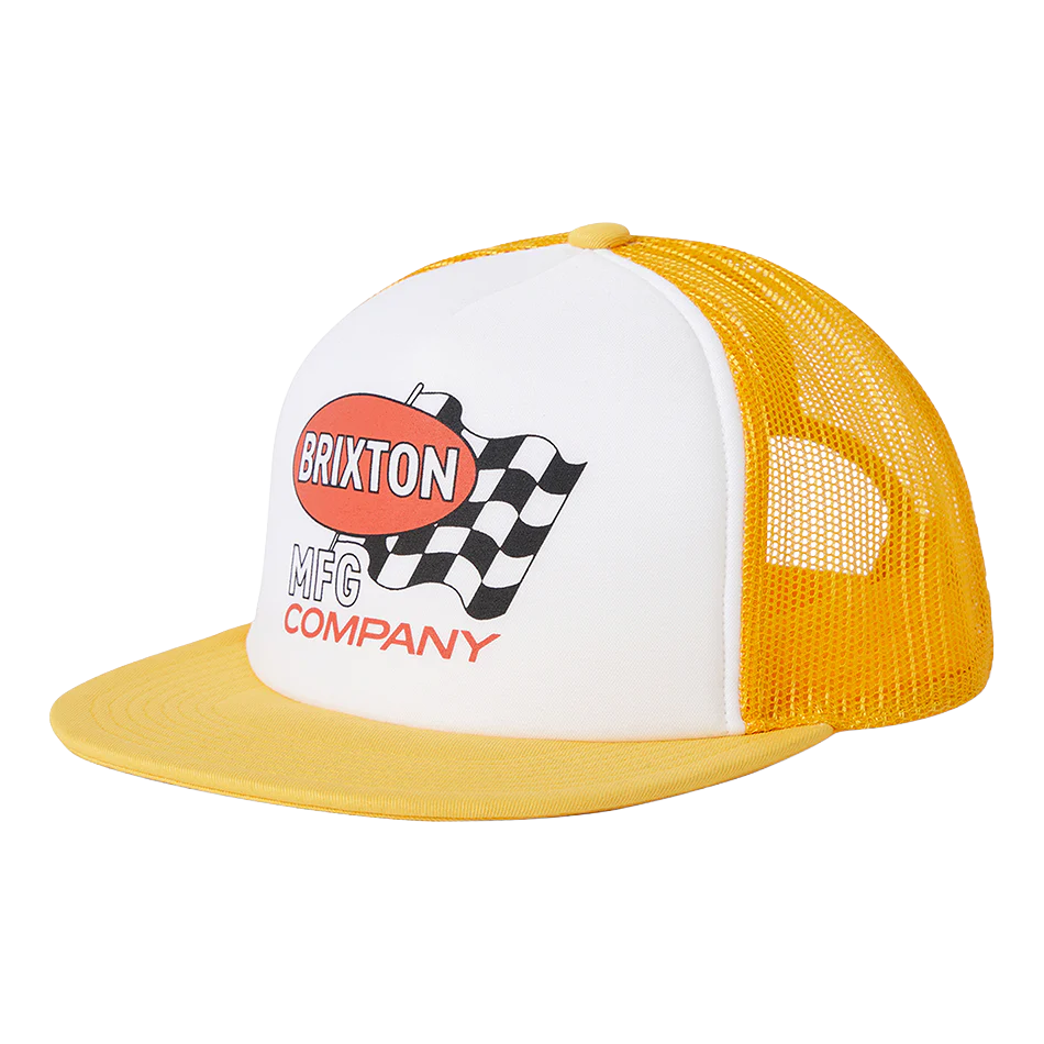 Brixton - Snap Back -  Trucker Hat - Yellow