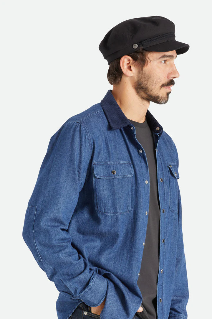 Brixton - Fiddler Cap - Black