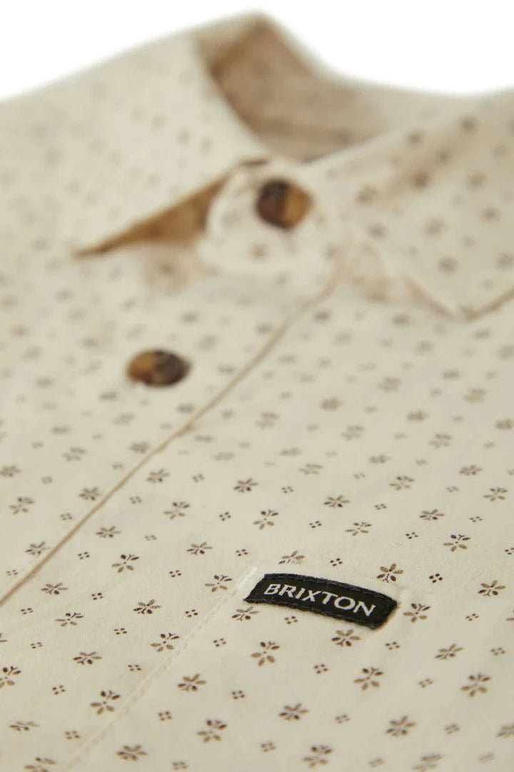 Brixton - Buttom up - Charter Print S/S Shirt