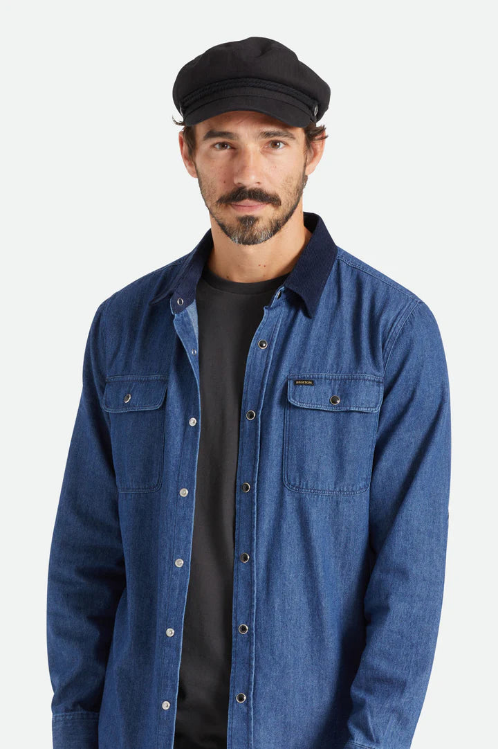 Brixton - Fiddler Cap - Black