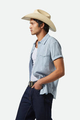 Brixton - Laredo Cowboy Hat Panama Straw - Catalina Sand