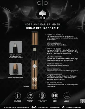 StyleCraft - Ace Nose & Ear Trimmer