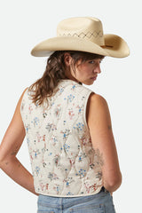 Brixton - Laredo Cowboy Hat Panama Straw - Catalina Sand