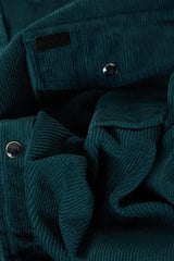 BRIXTON - SURCHEMISE RELAX NEW WEST - CORDUROY SAUGE NUIT