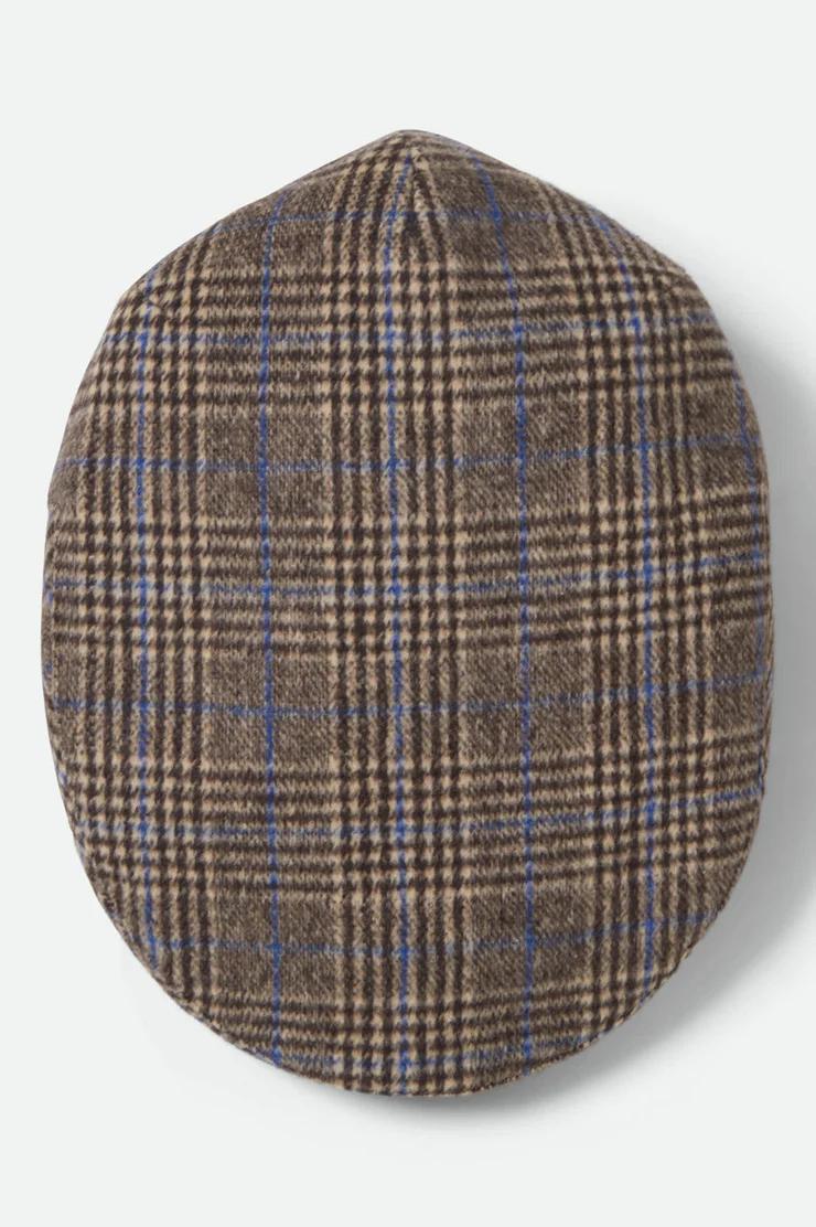 BRIXTON - BARREL SNAP CAP - TAN/LIGHT BROWN/ROYAL