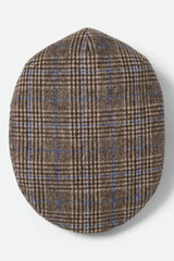 BRIXTON - BARREL SNAP CAP - TAN/LIGHT BROWN/ROYAL