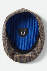 BRIXTON - BARREL SNAP CAP - TAN/LIGHT BROWN/ROYAL