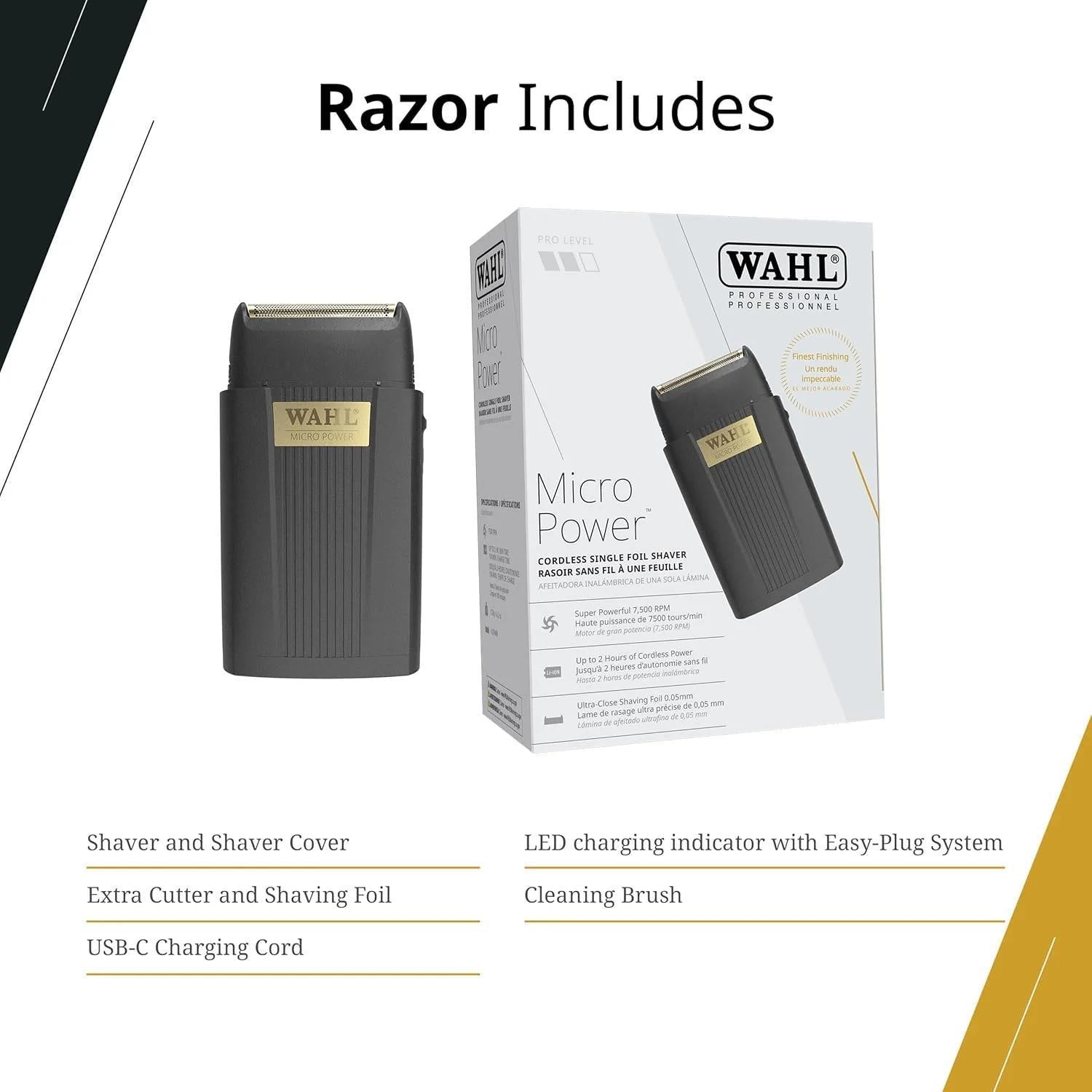 Wahl - Rasoir - Micro Power