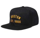 BRIXTON - Casquette à Visière Woodburn Netplus MP - Marron