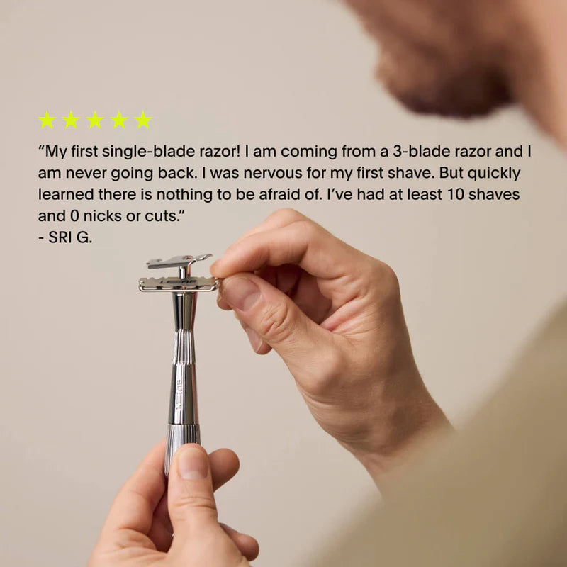 Leaf Shaving - Single Edge Razor - Twig