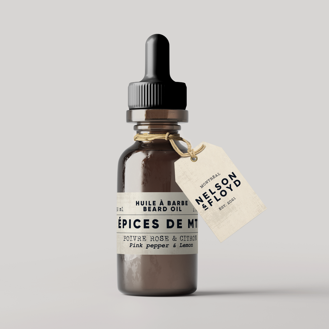 Nelson & Floyd - Beard Oil - Épices de MTL