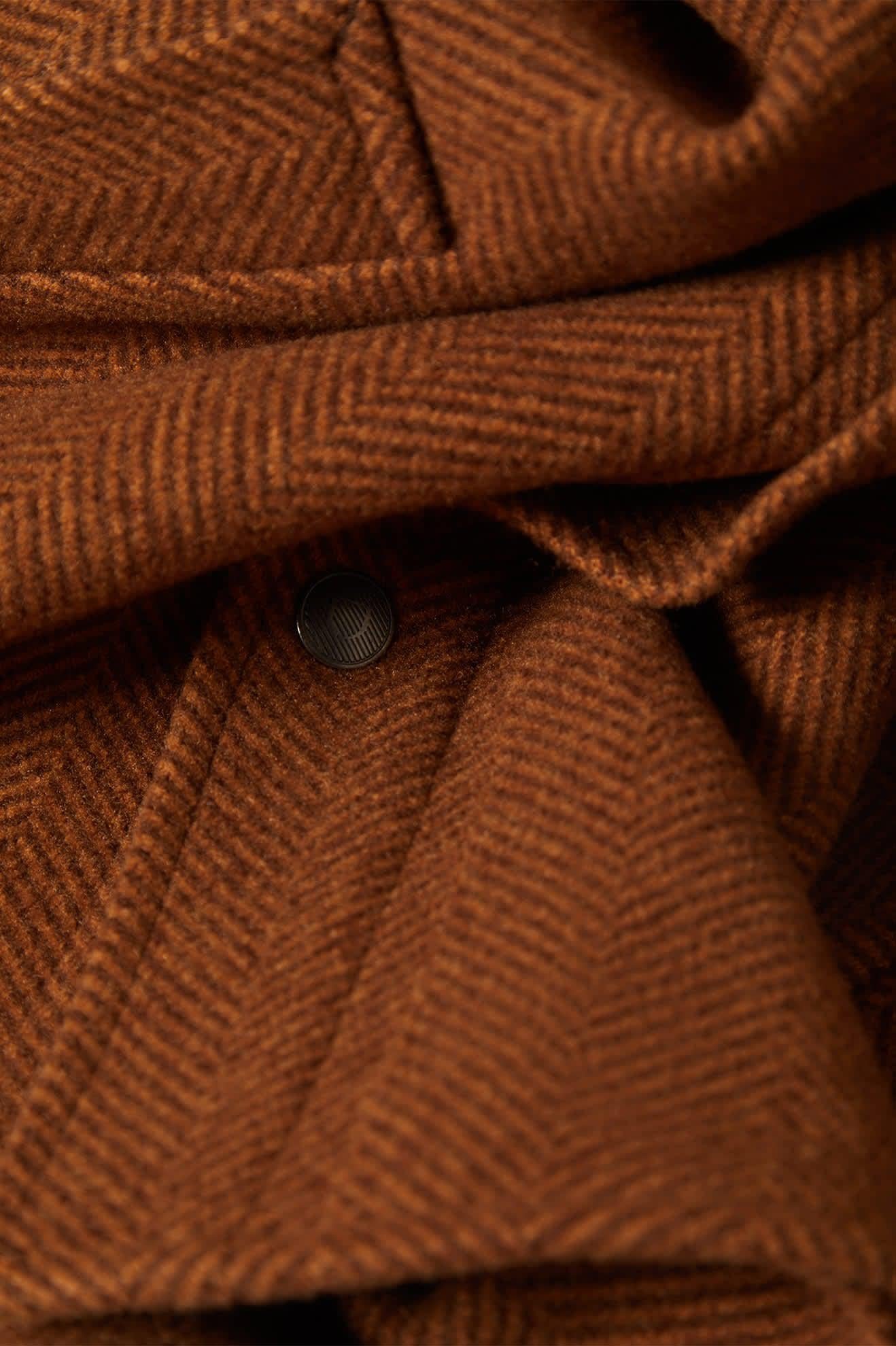 BRIXTON - DURHAM BRUSHED MENSWEAR JKT - BRUSHED PINECONE