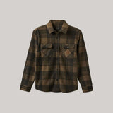 BRIXTON - Bowery L/S Arctic Stretch Fleece - Burro Brown