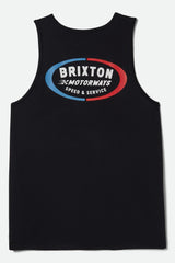 Brixton - Débardeur Muscle - Rhett - Noir