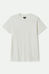BRIXTON - VINTAGE RESERVE TEE - OFF WHITE SOL WASH