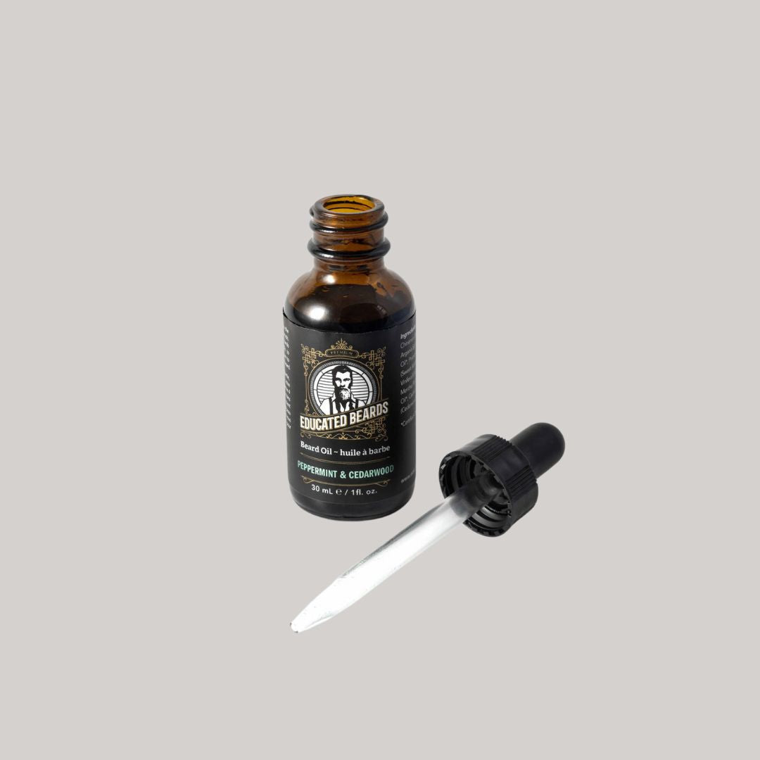 Educated Beards - Beard oil - Peppermint & Cedar